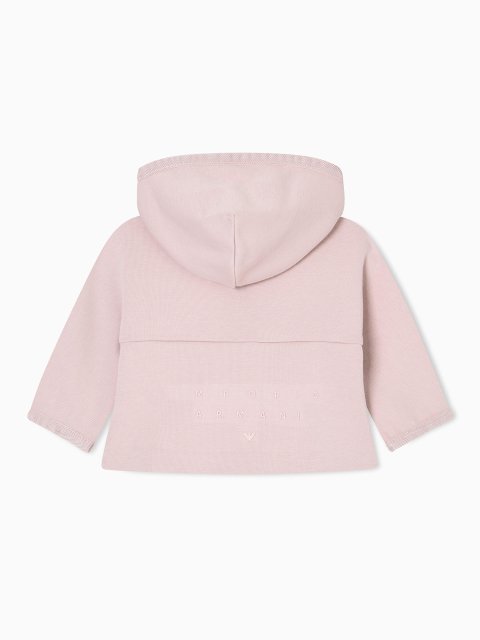 Лілова кофта, штани EMPORIO ARMANI KIDS з бавовни: фото 1 - Invogue