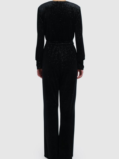 Чёрный комбинезон MAX&CO: фото 4 - Invogue