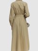 Кремовое платье WEEKEND MAX MARA: фото 4 - Invogue