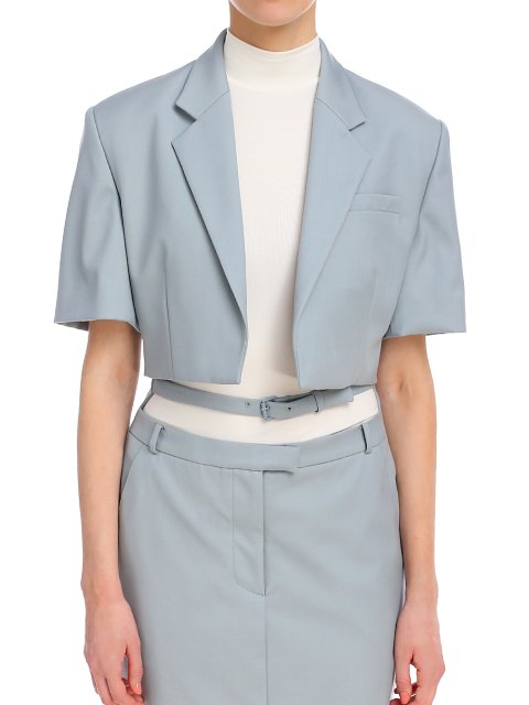 Блакитний піджак PUSHBUTTON : фото 4 - Invogue