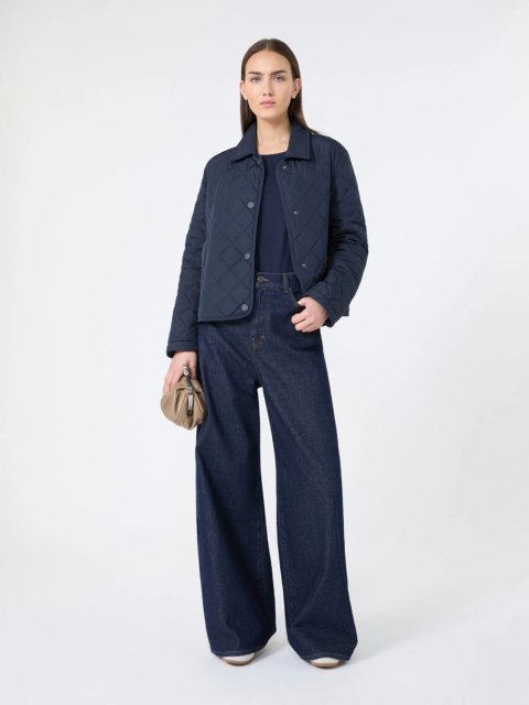 Темно-синя куртка Weekend Max Mara укорочена: фото 1 - Invogue
