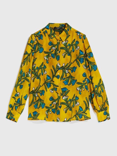 Жовта сорочка WEEKEND MAX MARA : фото - Invogue