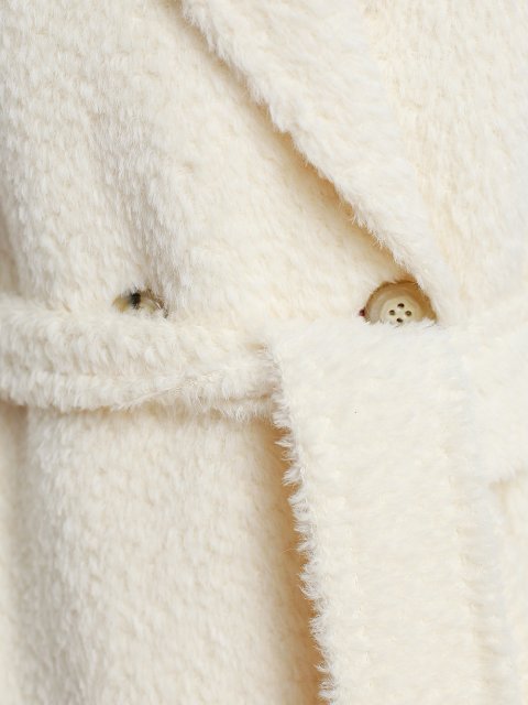 Белое пальто MAX MARA: фото 5 - Invogue