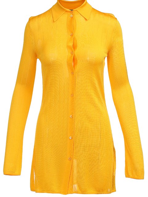 Жёлтая рубашка JOSEPH: фото - Invogue