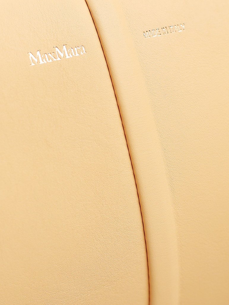Розовый клатч MAX MARA: фото 5 - Invogue