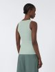 Зелёный топ Max Mara из вискозы и полиэстера: фото 3 - Invogue
