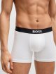 Комплект із трьох білих боксерів Boss: фото 3 - Invogue