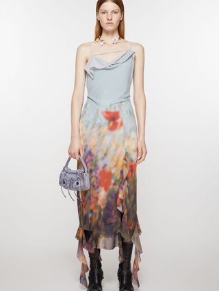 Сукня Acne Studios з квітковим принтом: фото 1 - Invogue