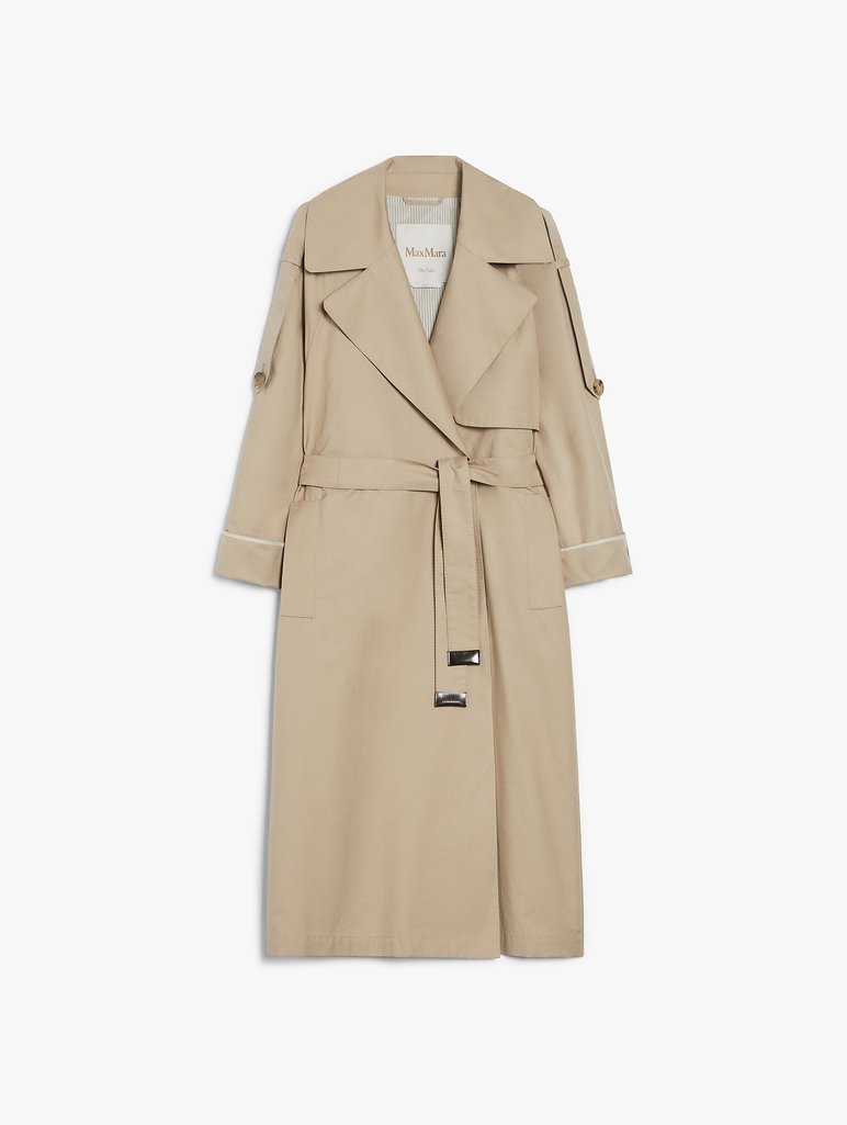 Бежевий тренч Max Mara оверсайз: фото - Invogue