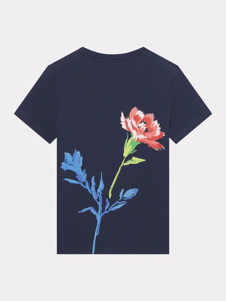 Синяя футболка KENZO: фото 1 - Invogue