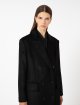 Чорне пальто MAX MARA з вовни: фото 3 - Invogue