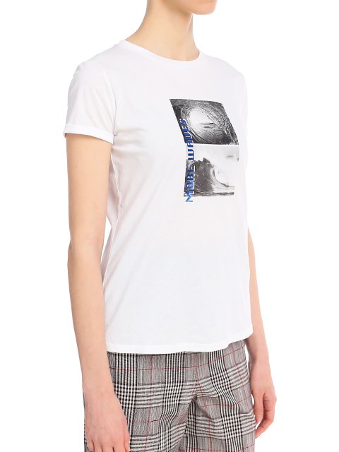 Біла футболка MARELLA : фото 4 - Invogue