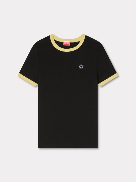 Чорна футболка Kenzo з еластичної бавовни: фото - Invogue