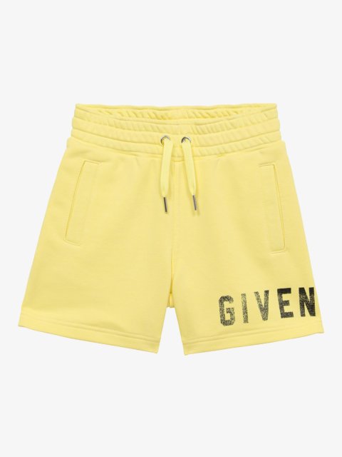 Жовті шорти GIVENCHY KIDS : фото - Invogue