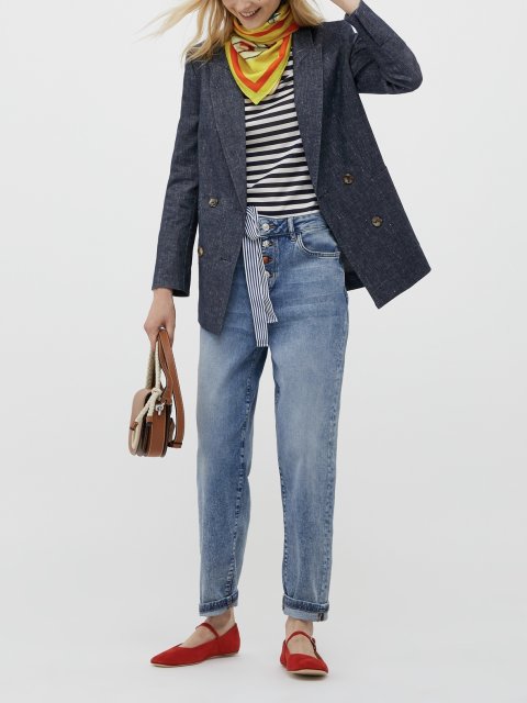 Синій жакет MAX&CO : фото 3 - Invogue