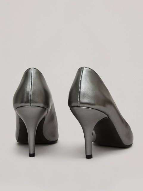 Тёмно-серые туфли PERSONA: фото 2 - Invogue