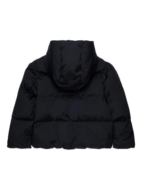 Чорна куртка DSQUARED KID з бавовни: фото 1 - Invogue