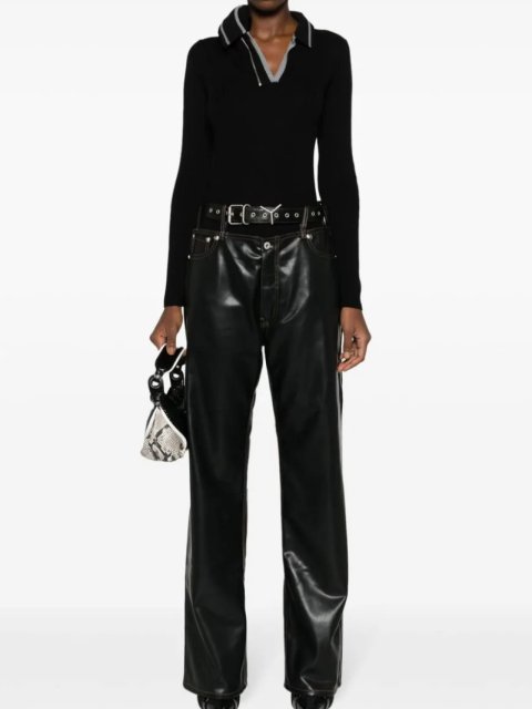 Чорні брюки Y/PROJECT : фото 4 - Invogue