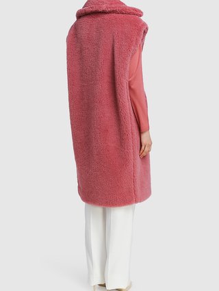 Розовый жилет MAX MARA: фото 2 - Invogue