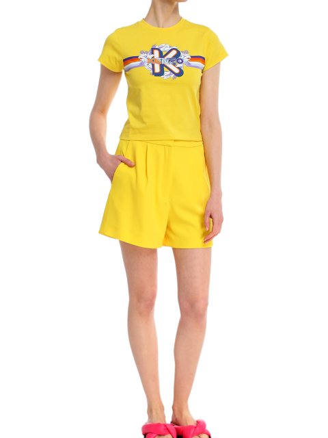 Жовті шорти KENZO : фото 3 - Invogue