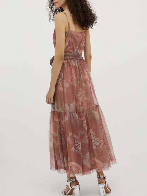 Розовое платье MAX&CO: фото 2 - Invogue