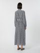 Блакитна сукня WEEKEND MAX MARA з принтом: фото 2 - Invogue