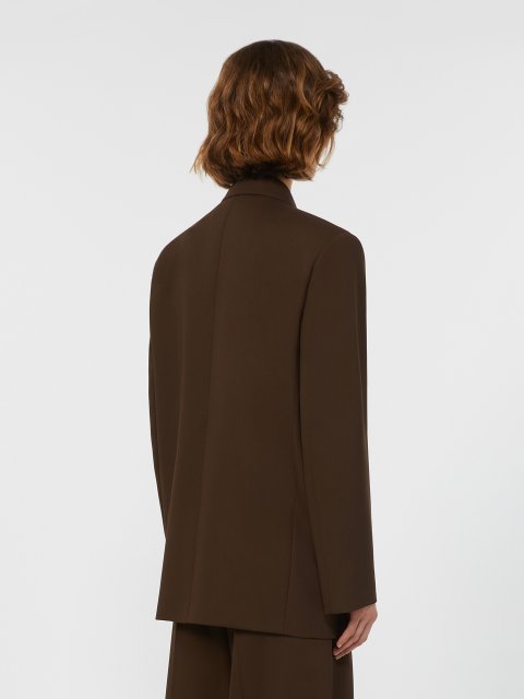 Коричневий жакет WEEKEND MAX MARA з вовни: фото 3 - Invogue