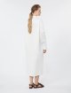Белое платье-рубашка Weekend Max Mara из хлопка: фото 4 - Invogue