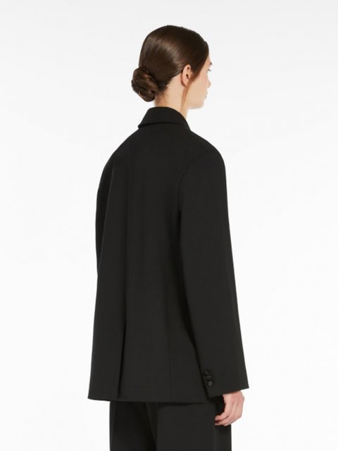 Чорний жакет WEEKEND MAX MARA з вовни: фото 3 - Invogue