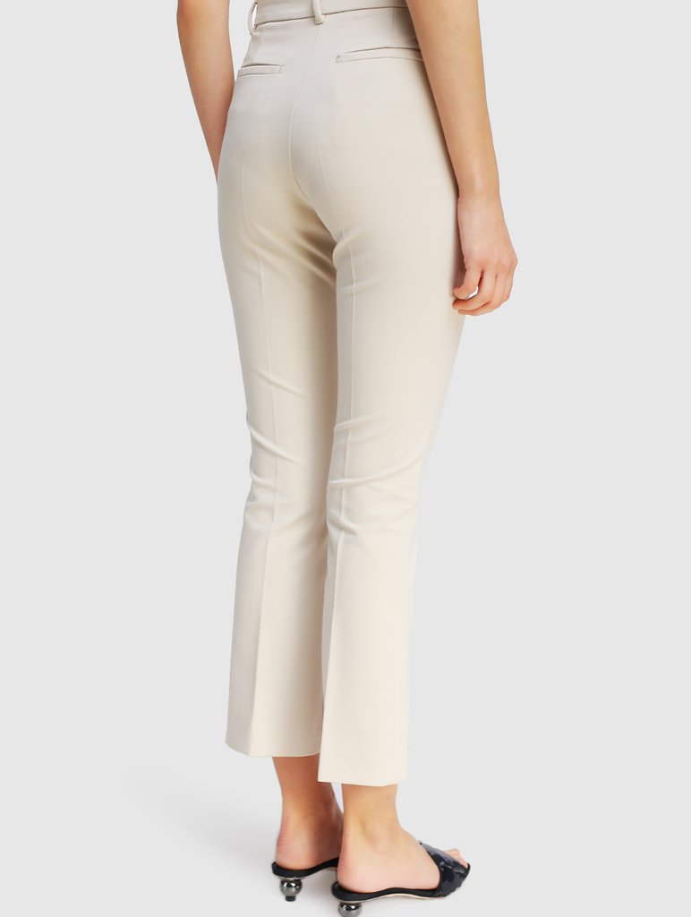 Молочные брюки WEEKEND MAX MARA: фото 4 - Invogue