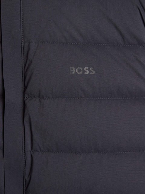 Темно-синій жилет BOSS: фото 2 - Invogue